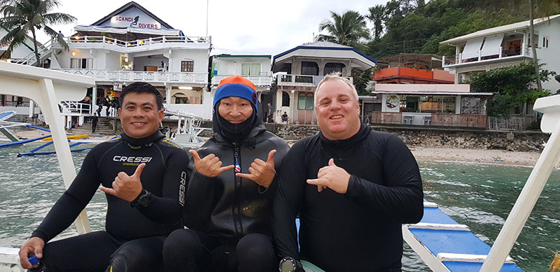 blackwater diving scandi divers resort philippines